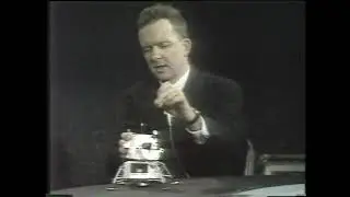Grumman Engineer Explaining the Lunar Excursion Module (LEM) after Apollo 8
