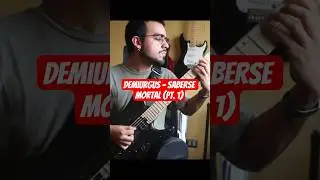 Demiurgus - Saberse Mortal (Pt. 1) Solo Playthrough #metal #deathmetal #metalchileno