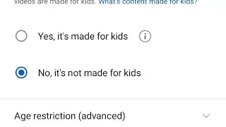 Made Far Kids Yes या No | New YouTube Coppa Update तो इसे कैसे करें#viralvideo
