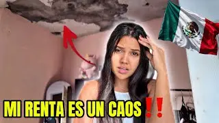 🇨🇺La realidad de rentar MÉXICO 🇲🇽 Se estaba cayendo a PEDAZOS | TUVE QUE REPARARLA😭