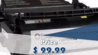 Premium Lexmark 12A6765 , 12A6760 , 12A6865 , 12A6860 Remanufactured Black Laser Toner Cartridge 12A6765
