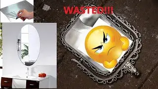 Must Watch before buying Mirrors online | Do not regret later | Glue mirror | Mirror | Stick Mirror