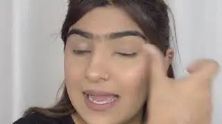 full video of eye make up in slow motion