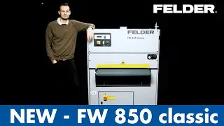 Felder&reg; FW 850 classic - Breitbandschleifmaschine | Felder Group - Teaser