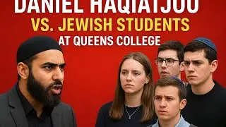Daniel Haqiqatjou vs. Jewish Students at Queens College. #palestine #israel #israrahmad