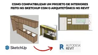 Como compatibilizar projetos do Sketchup no Revit.