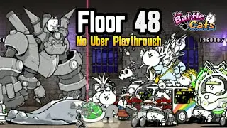 The Battle Cats - Heavenly Tower Floor 48 (No Uber)