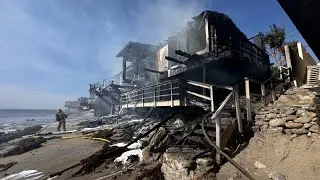 Malibu Broad Fire 1 Home Lost