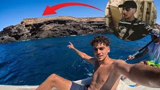 يوم كامل في جزيرة | دخلت لمنارة مهجورة 😳