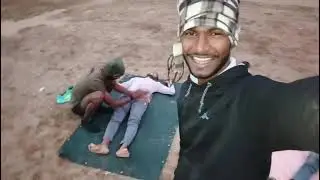 Indian army ka  funny  vlog day 1 ll how do stretching body ll full video 