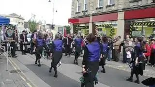 Chippenham Folk Festival 2013 - High Street - Northwest Clog