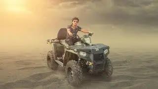 Rider Boy | Photoshop Manipulation tutorial