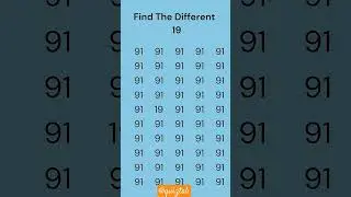 Find the different odd number #shorts #quiz #evennumber #puzzle #oddnumber #easypuzzle#numberpuzzles
