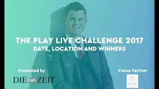 Finally - we announce the winners of the Play Live Challenge 2017!
