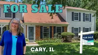 FOR SALE | Updated 3-Bedroom Home in Cary, IL with First Floor Bedroom + Massive Storage!