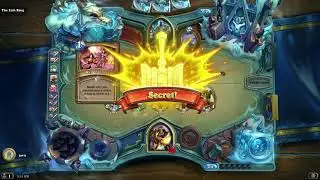 Hearthstone: Lich King with a f2p paladin deck