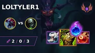 [ loltyler1 ] Cho'Gath TOP vs Urgot | NA MASTER | LOL Season 2024