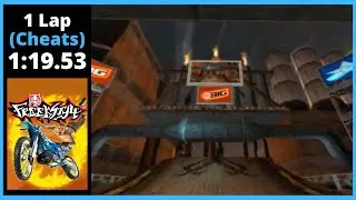 Freekstyle - Crust Belt 1 lap (Cheats) speedrun 1:19.53