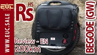 BEGODE (GOTWAY) Rs - HS - 200km review - English (final part)