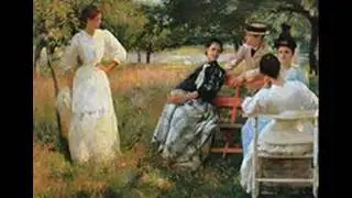 Summer Breeze- Edmund C. Tarbell by f.fiorellino