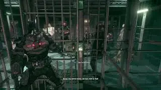 BATMAN&trade;: ARKHAM KNIGHT Deathstroke talks to Azrael