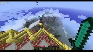 Minecraft trampoline tower! (BTA + Random Oddities)
