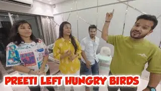 Preeti left hungry birds | Hungry birds inside | Hungry birds | Mango Family | Reform Rockstar