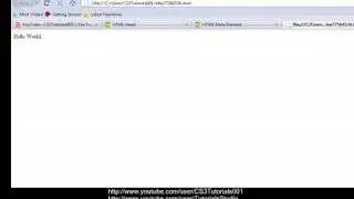 HTML Editing/Programming Tutorial -14-NoScript Tags