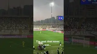 Al Wahda v Sharjah..The goal that never was #football #uaefootball #uae #alwahda #sharjahsports