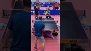 Confident Backhand Smash 🏓