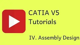CATIA V5 Tutorials #76. Fix together Constraint