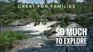 Big Falls Country Park, Great Place to swim and explore in Eau Claire County