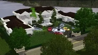 The Sims 3 - House Building - Celebrity Mansion