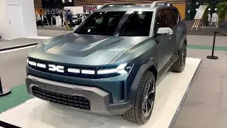 DACIA Bigster 2023 &mdash; ПЕРВЫЙ ВЗГЛЯД и обход (новый концепт внедорожника)