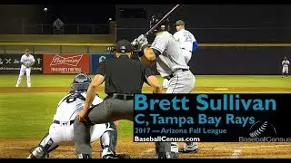 Brett Sullivan, C, Tampa Bay Rays &mdash; 2017 Arizona Fall League