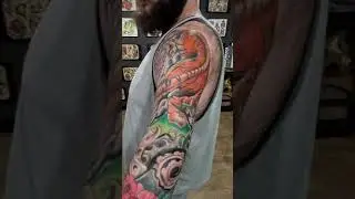 Japanese tattoo Dragon/Tiger sleeve