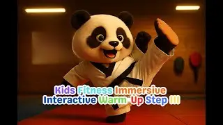 Panda Power Workout! 🐼💪 Fun Kids Exercise & Warm-Up Video Step 3