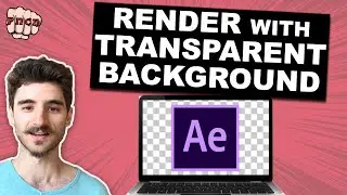 How to Render Video with Transparent Background in After Effects