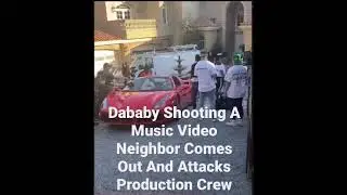 DaBaby Gets Into Another Fight Filming A Music Video!