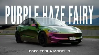 2025 Tesla Model 3 | Insane Purple Haze Fairy Color Shift PPF Transformation