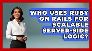 Who Uses Ruby on Rails for Scalable Server-Side Logic? - Server Logic Simplified