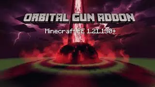 the MOST DESTRUCTIVE Orbital Gun for MCPE 1.21.130+! (Actual 3D)