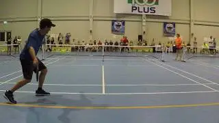 Thailand Open pickleball 2019 - men's singles final - Daniel Moore vs Tien Nguyen