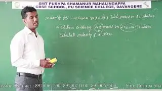 Best Residential PU College in Davanagere 8.SOME BASIC CONCEPTS OF CHEMISTRY