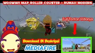 download map roller coaster minecraft pe