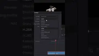 Rendering in place with the alpha background- DaVinci Resolve 18 #shorts