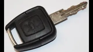 Vauxhall Astra Vectra Key Fob Battery Replacement - EASY DIY