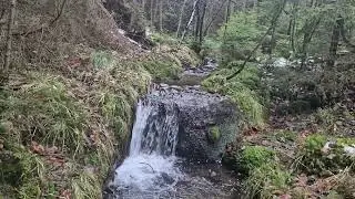 Děčín Pastýřská stěna Červený vrch Dolní Žleb vodopád 2025 01 25