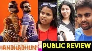 Andhadhun Public Review | First Day First Show | Audience Reaction | Ayushmann Khurrana | Radhika