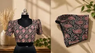 how to cut and stich the puff sleeve step by step
